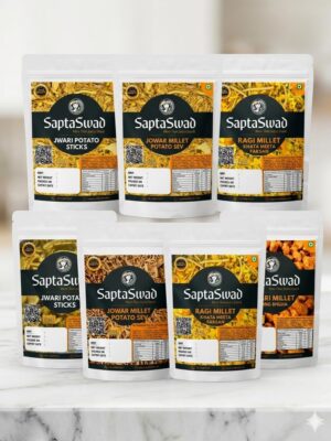 SaptaSwad 7 Premium Healthy Millet Namkeen Combo